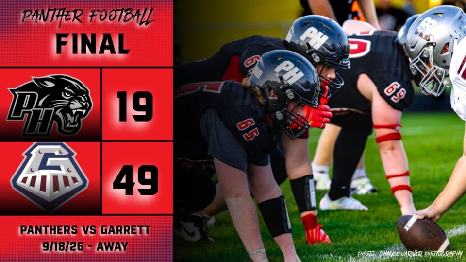 Prairie Heights falls to host Garrett 49-19